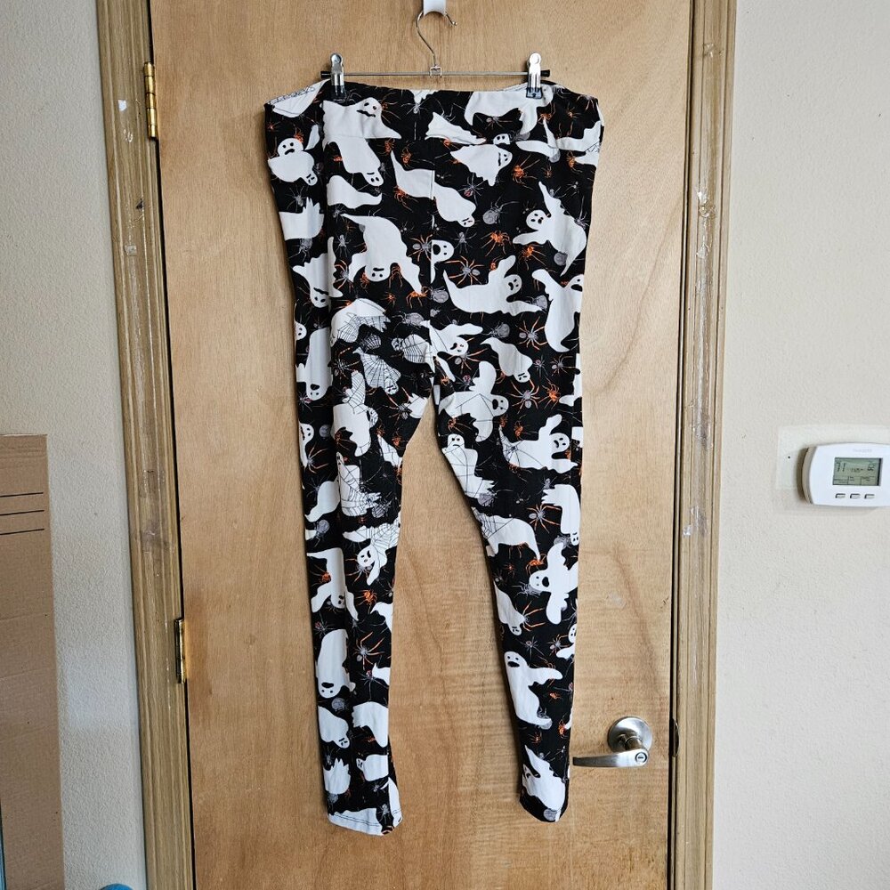 Lularoe TC2  Halloween Ghost Spider Leggings - Picture 2 of 8